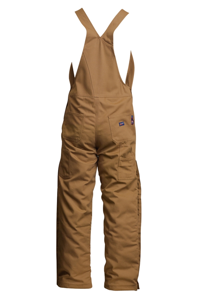 Lapco FR 9 oz. Insulated Bib Overalls in Red