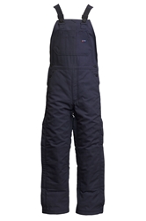 Lapco Flame Resistant 9oz Insulated Bib Overall | Navy 