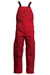 Lapco Flame Resistant 9oz Insulated Bib Overall | Red - BIFRWS9RE