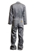 Lapco Men's 6oz Flame Resistant Grey Deluxe Coverall - GOCD6GY