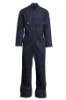 Lapco Men's 6oz Flame Resistant Navy Deluxe Coverall 