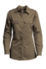 Lapco Women's FR DH Uniform Shirt - Khaki 