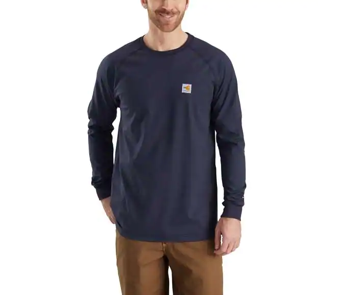 Carhartt FR Force Cotton LS T-Shirt No Pocket | 102904-410