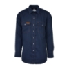 Men's Lapco 5oz. TecaSafe One Modern Western Shirt | Denim Navy 