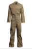 Lapco 7oz Flame Resistant Khaki Economy Coverall 