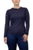 NSA Women's Just The Basics FR Henley | Navy tts, fr, flame, resistant, retardant, women's, ladies, girls, frc, henly, tshirt, long, sleeve, tan, khaki, navy, base, layer, hauteworks, haute, works, hot