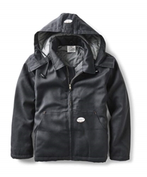 Rasco Flame Resistant 10oz Hooded Jacket | Black 