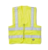 Rasco Flame Resistant Hi Vis Safety Vest - Class 2 hi-vis, visibility, hi-viz, high, reflective, striping, trim, tape, solid, type r, type p, p, r, type