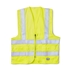 Rasco Flame Resistant Hi Vis Safety Vest with Front Pockets - Class 2 - FR1603YH