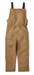 Rasco Flame Resistant Insulated Bib Overall | Brown Duck - FR2607BN