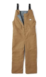 Rasco Flame Resistant Insulated Bib Overall | Brown Duck 