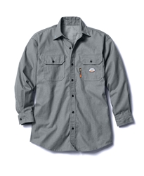 Rasco Flame Resistant Ultrasoft Uniform Shirt | Gray 