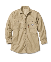 Rasco Flame Resistant Ultrasoft Uniform Shirt | Khaki 