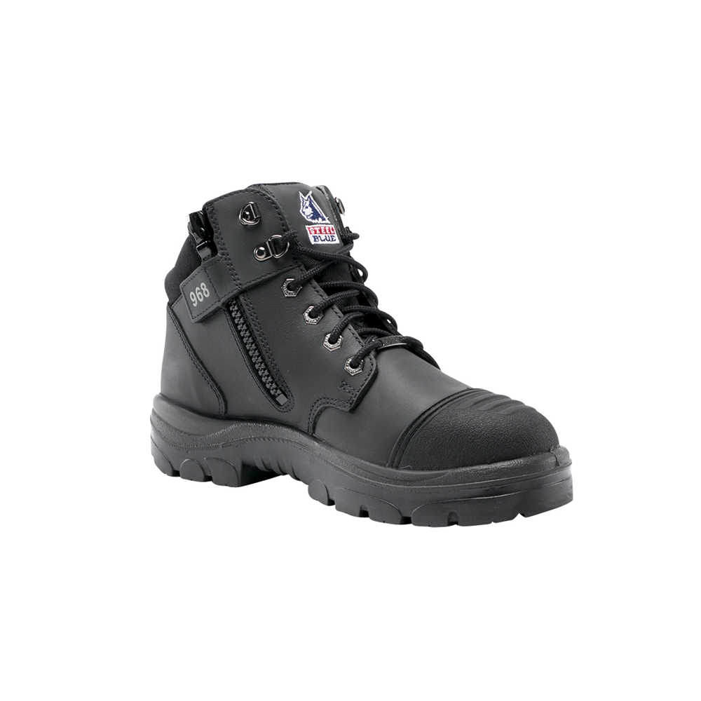 Steel Blue Men's Parkes Side Zip Safety Toe Boots | 812968