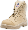 Steel Blue Men's Southern Cross Zip Lace Up Safety Boot - Sand 