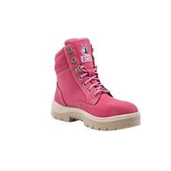 Steel Blue Womens Southern Cross Steel Toe Boot womens, womens, pink, laces, lace, hiker, combat