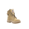 Steel Blue Women's Southern Cross Zip Jungle Safety Toe Boot womens, laces, lace, up, zipper, hiker, combat, ladies, leopard, animal, side, ankle, industrial, sand