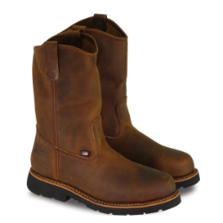 Thorogood Men's American Heritage 11" Trail Crazy Horse Safety Toe Wellington 