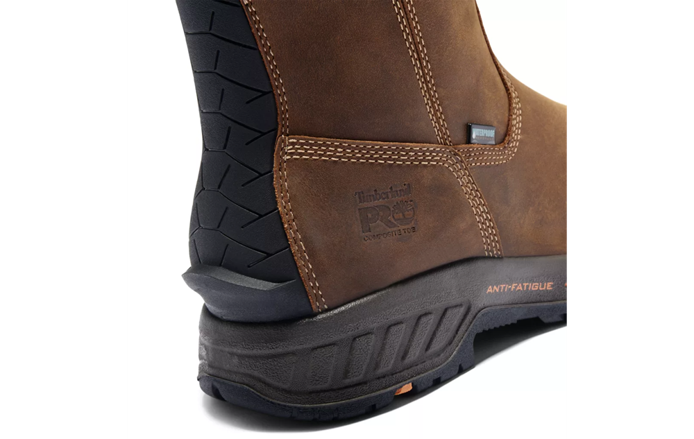 Timberland Men's PRO Helix Pull On Waterproof Comp Toe Work Boot | A1XFX