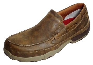 Twisted X Composite Safety Toe Driving Mocs Slip-On