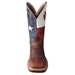 Twisted X Men's 12" Texas Flag Steel Toe Western Work Boot - MLCS007