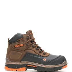 Wolverine Overpass CarbonMAX 6" Work Boot abrasion, resistant, electrical, hazard, EH, waterproof, plus, contour, welt