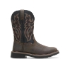 Wolverine Rancher Waterproof Steel Toe Wellington - Black/Brown 
